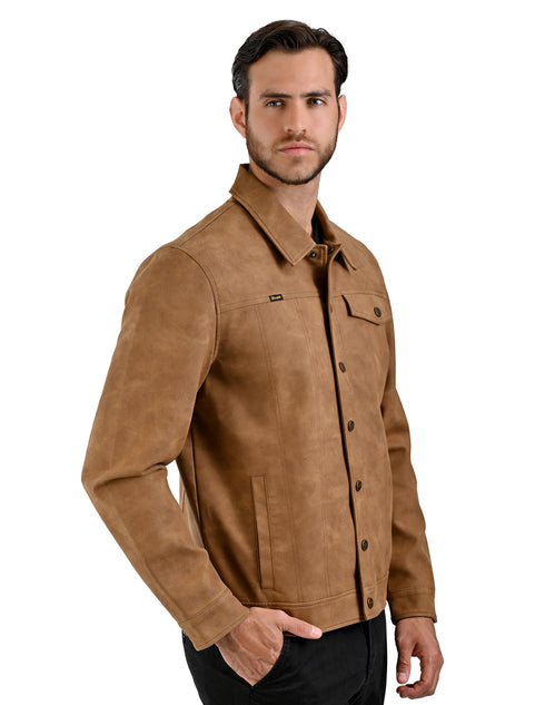 WRANGLER camisola para Caballero en Acabado Avejentado en piel sintetica.